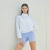Hiker Crop Windbreaker Back Ivory