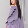 Xexy Mix Line Track Zip Up Muse Lavender 1