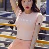 Heva Crop Top Baby Pink 1