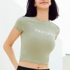 Heva Crop Top Sage Moss 2