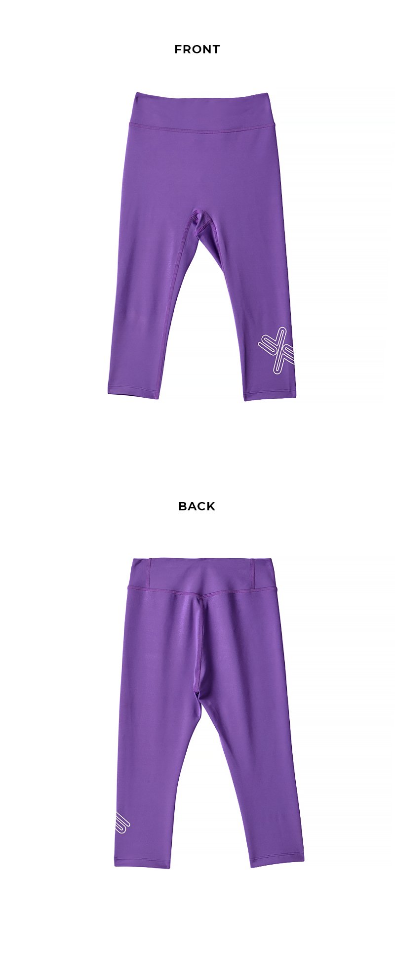 Xella™ Kids Capri Leggings Ultra Purple 3