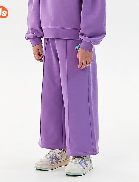 Jelly Pintuck Wide Pants Violet