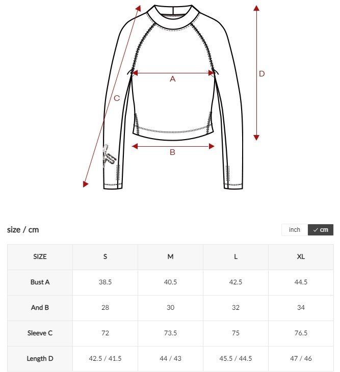 Crack Symbol Rash Guard Size