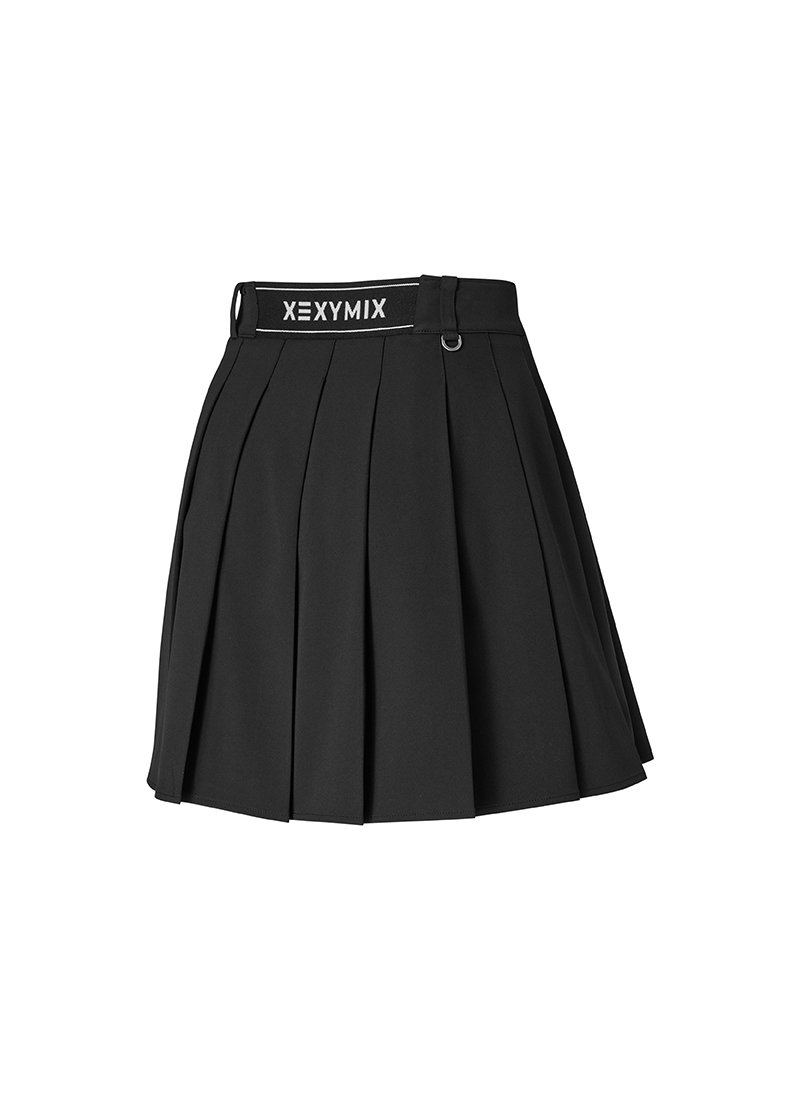 Xxmx Pleated Culottes Skirt Black 5