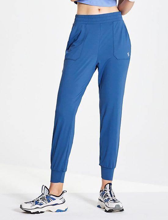 Medium Feather In Band Jogger Pants Ink Blue