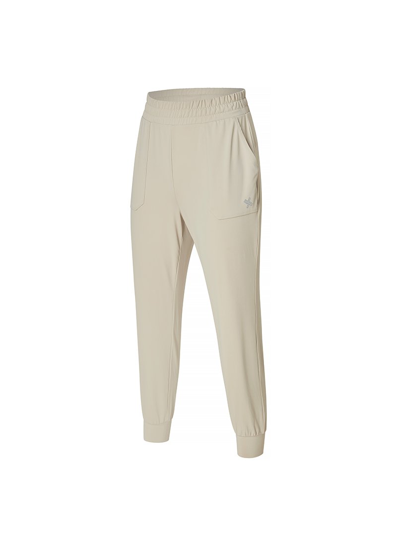 Medium Feather In Band Jogger Pants Mist Beige 4