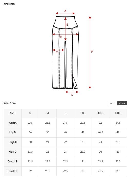 Xella™ Intension Boots Cut Split Pants Size