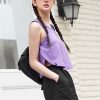 Ecodex Crop Cover Up Sleeveless Cloud Purple 2