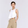 Ecodex Crop Cover Up Sleeveless Ivory 3