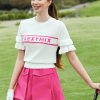 Frill Lace Knit Short Sleeve White 3