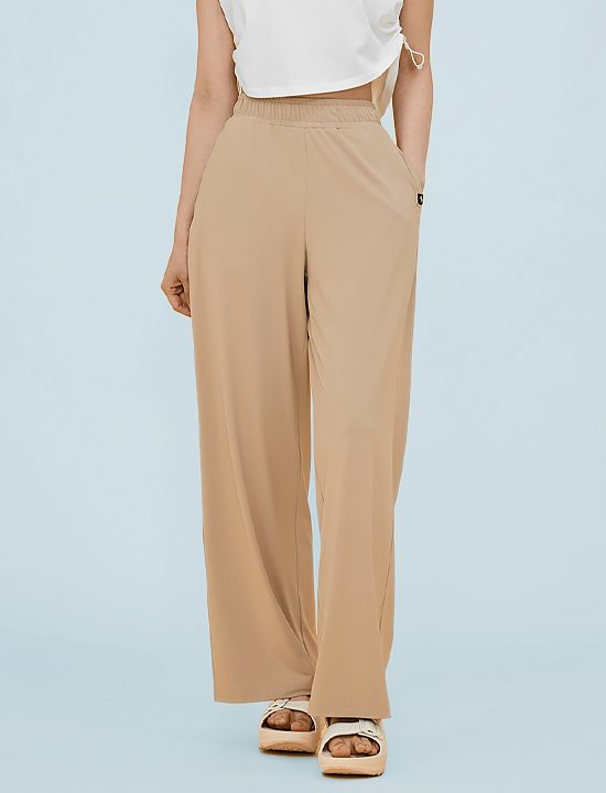 Quần suông Medium Feather Cooling_Peanut Beige - XTFTP08J2