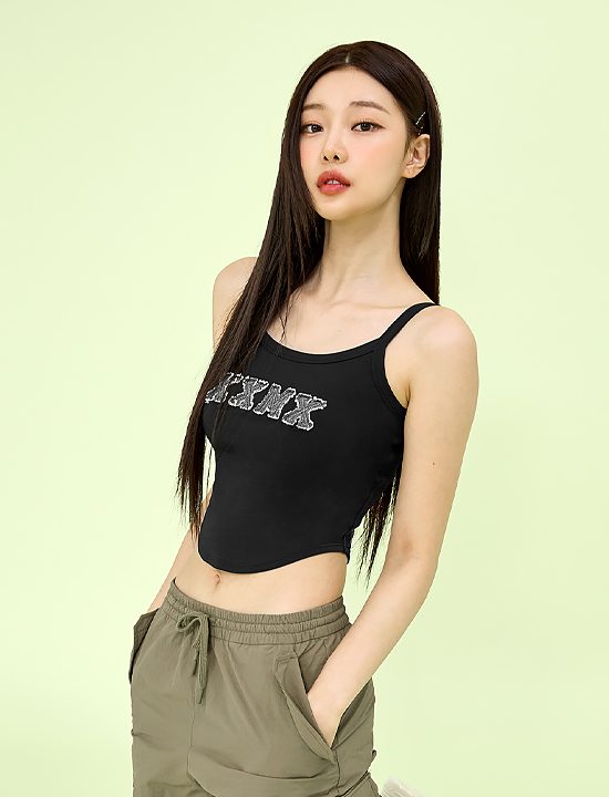 Áo Bra Smooth Cotton Sleeveless Black - XTFSL06J2