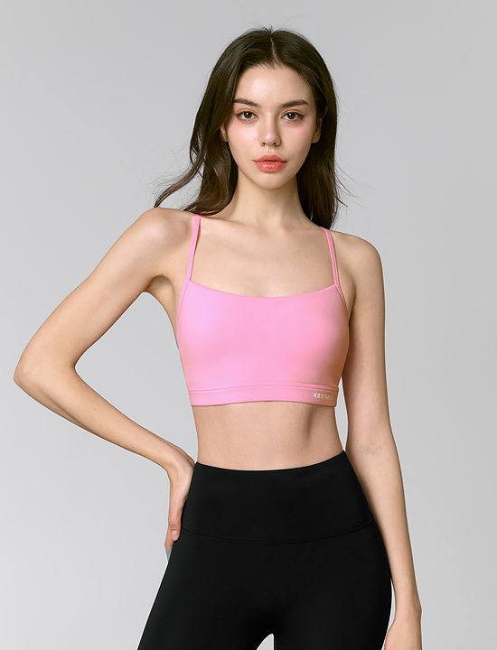 Áo Bra Comfort Up Crossback _Aurora Pink - XWFBR01J3