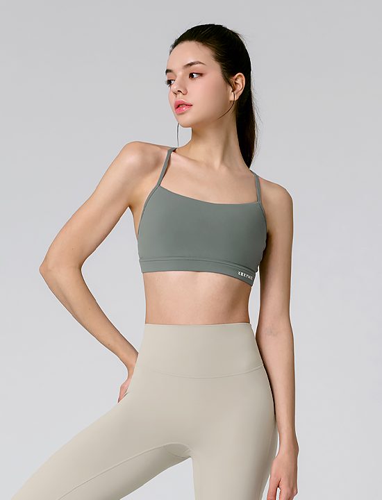Áo Bra Comfort Up Crossback _Sagebrush Green - XWFBR01J3
