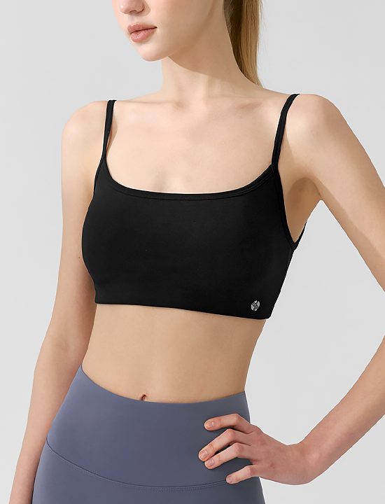 Áo Bra Black Label Signature Power Rise Back Twist_Black - XFK1BR1501