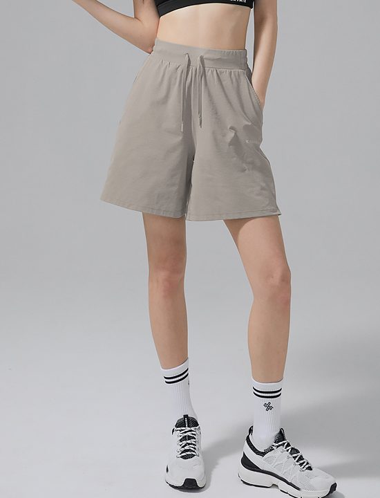 Quần Short Comfort Tension Basic_Alloy Gray - XFK2PS1102