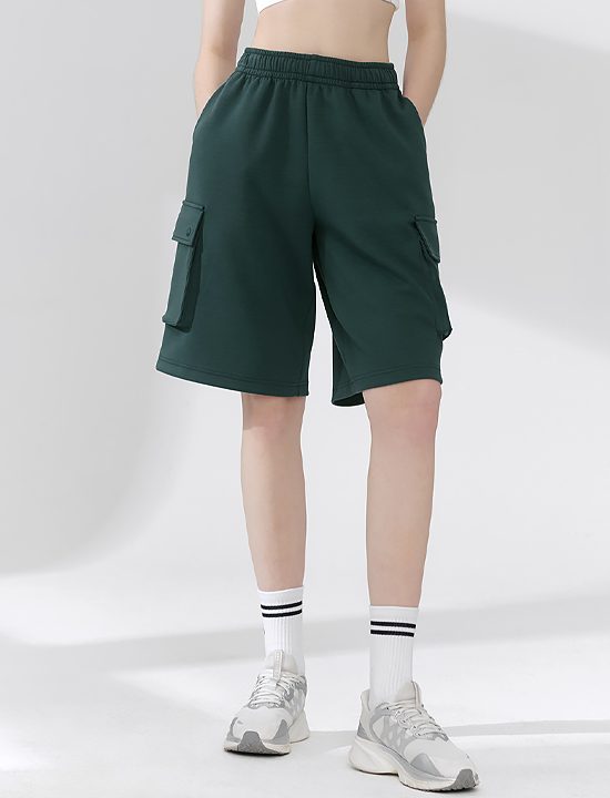 Quần Mild Bermuda Cargo Shorts_Park Green - XFK2PS1106