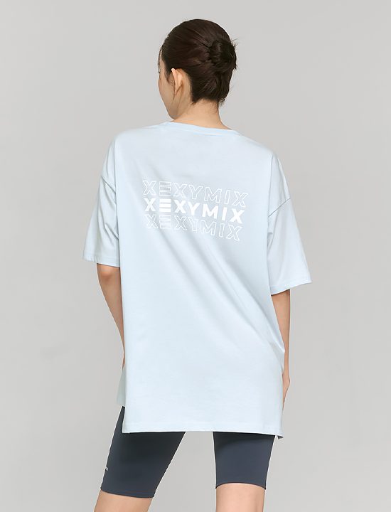 Áo Philipper Cotton Overfit T-Shirt_Clear Sky - XFK2TS1111