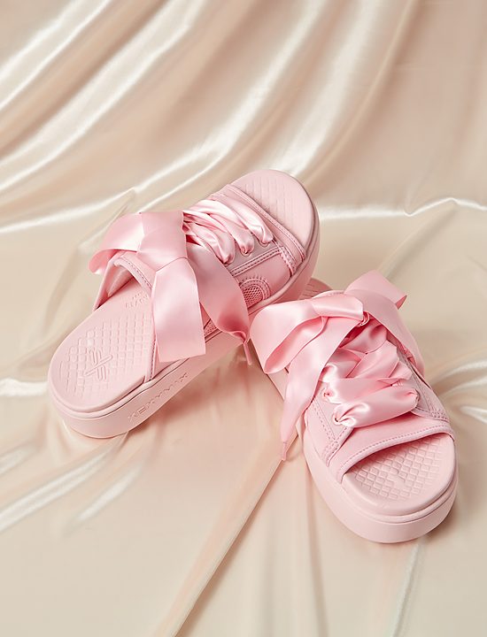 Dép Lace Up Beach Sandals_Pink - XUK5SS1801