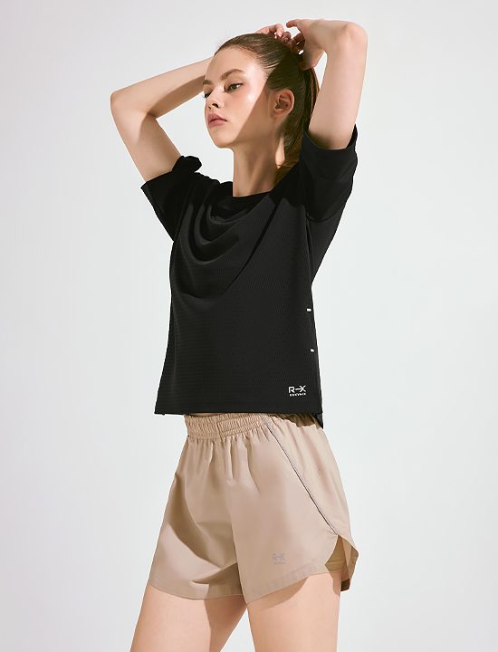 Áo RX All-Mesh Slit Short Sleeve (4 màu) - XFK3TS1003