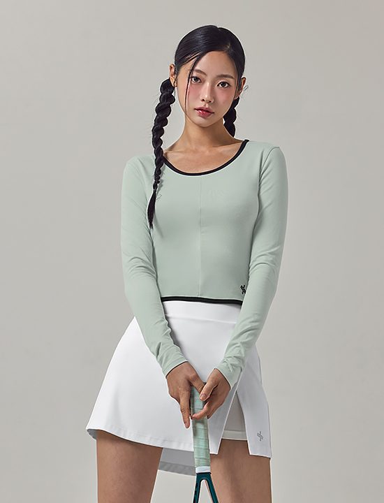 Áo dài tay Soft Line Color Block - XFK3TL1111 ( 4 màu )