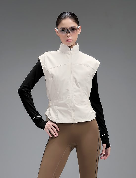 Áo RX High Neck Belted Vest - XFK3VP1001