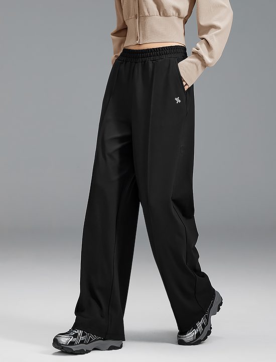 Comfort Fine Pintuck Banding Wide Pants - XFK3PT1010