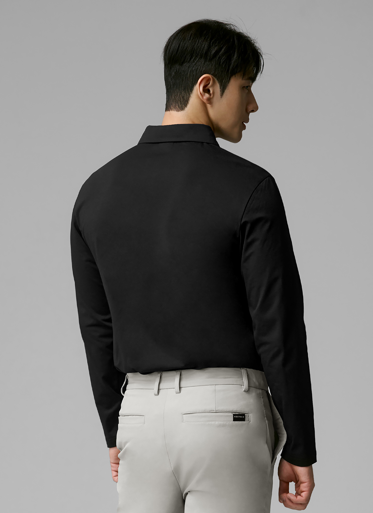 Áo Polo Dài Tay Nam Ecodex fleece men's polo long sleeve - XTMLT01J3 - Ảnh 31