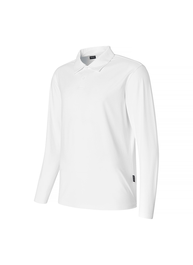 Áo Polo Dài Tay Nam Ecodex fleece men's polo long sleeve - XTMLT01J3 - Ảnh 4