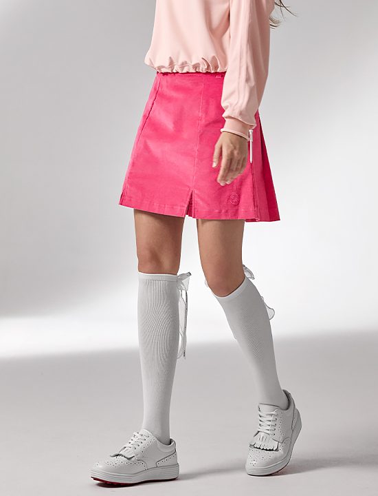 Chân váy Corduroy back pleated skirt - XFK3RK1205