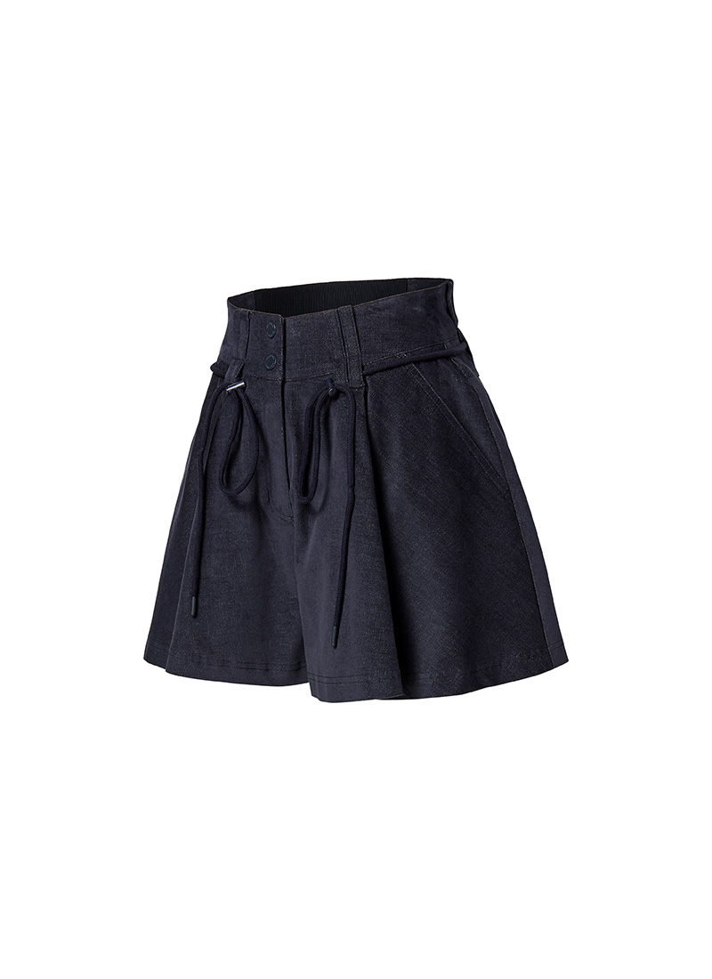 Quần váy Corduroy flared culotte shorts - XFK3PS1204 - Ảnh 7