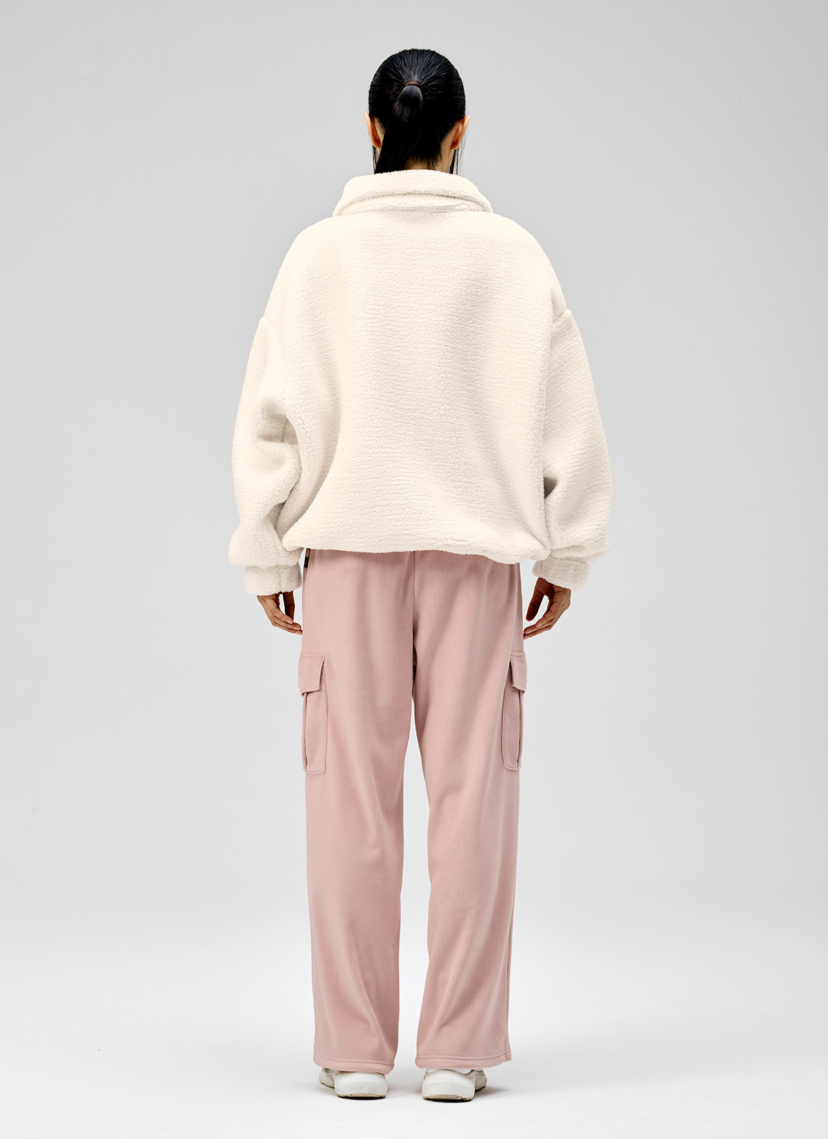 Áo lông cừu Sherpa high-neck jumper - XA5410G - Ảnh 73