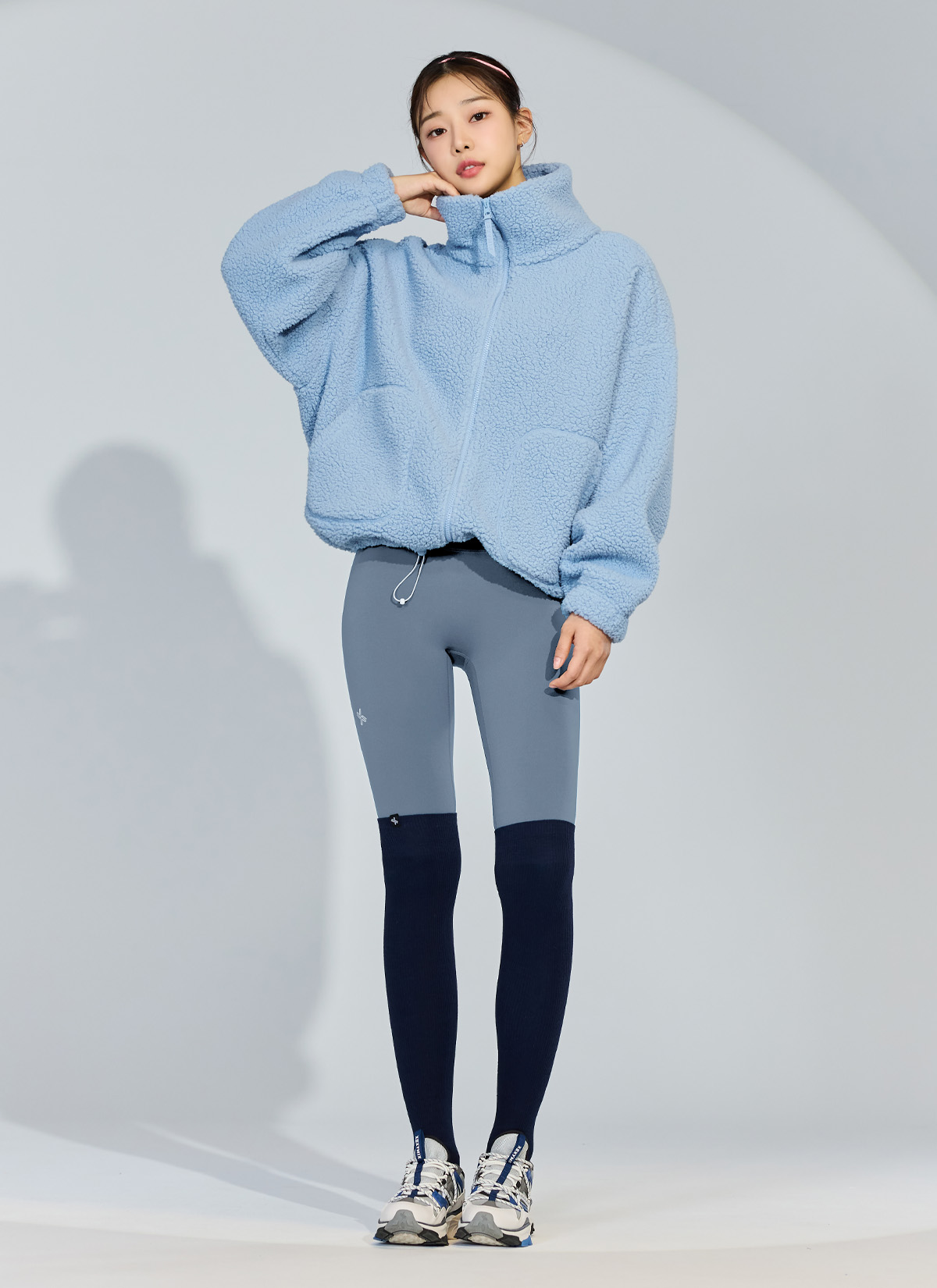 Áo lông cừu Sherpa high-neck jumper - XA5410G - Ảnh 82