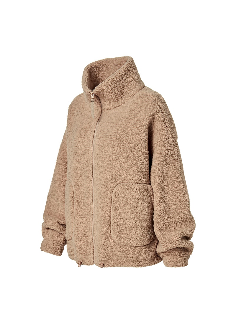 Áo lông cừu Sherpa high-neck jumper - XA5410G - Ảnh 18