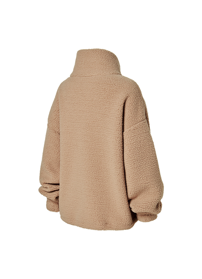 Áo lông cừu Sherpa high-neck jumper - XA5410G - Ảnh 19