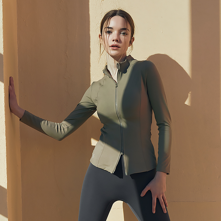 Áo Gela Intention Slim Fit Zip-Up Jacket - XJ0115F - Ảnh 13