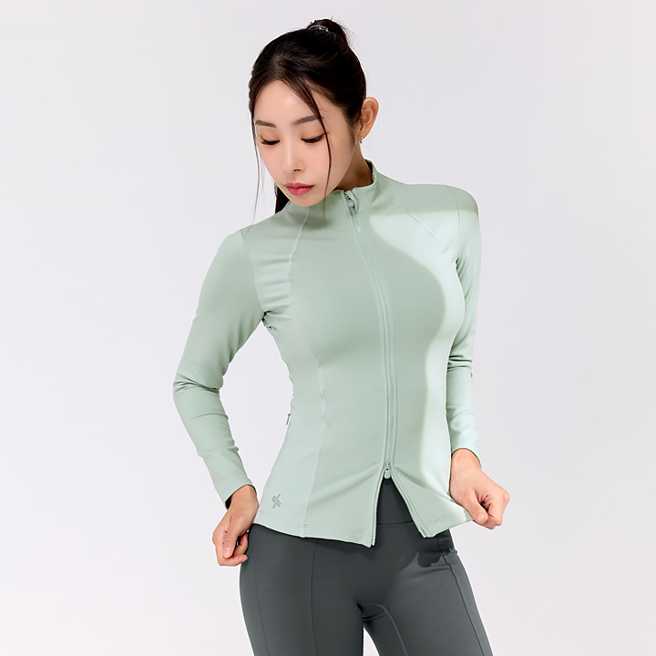 Áo Gela Intention Slim Fit Zip-Up Jacket - XJ0115F - Ảnh 6