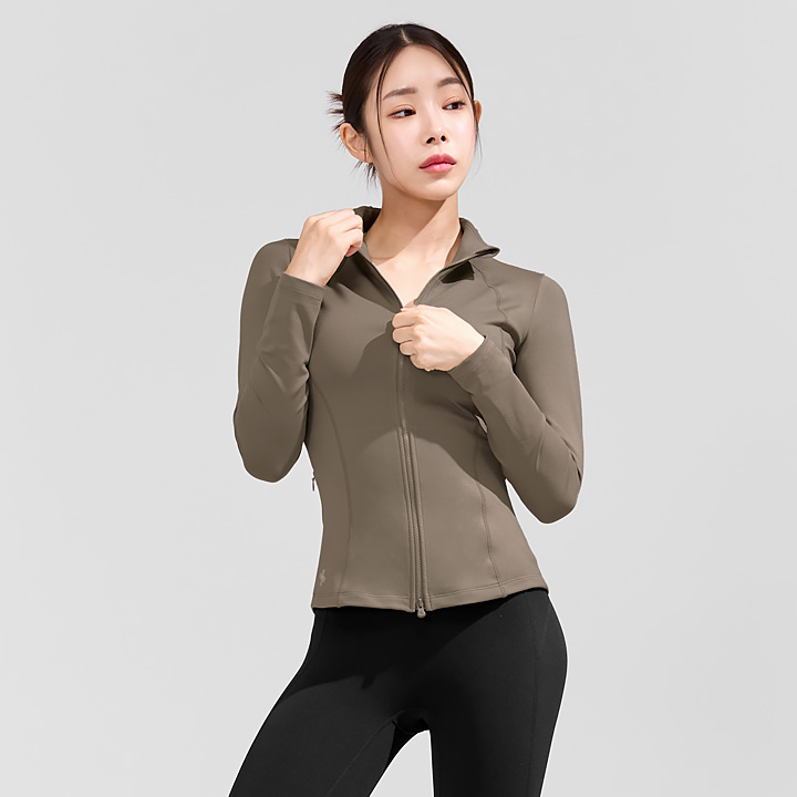 Áo Gela Intention Slim Fit Zip-Up Jacket - XJ0115F
