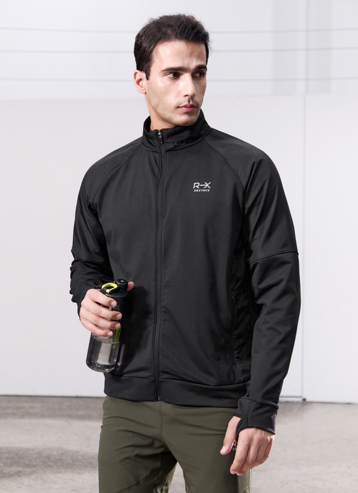 Áo Khoác Nam RX Jersey Mix Warm Zip-Up - XWMGJ01J3 - Ảnh 2