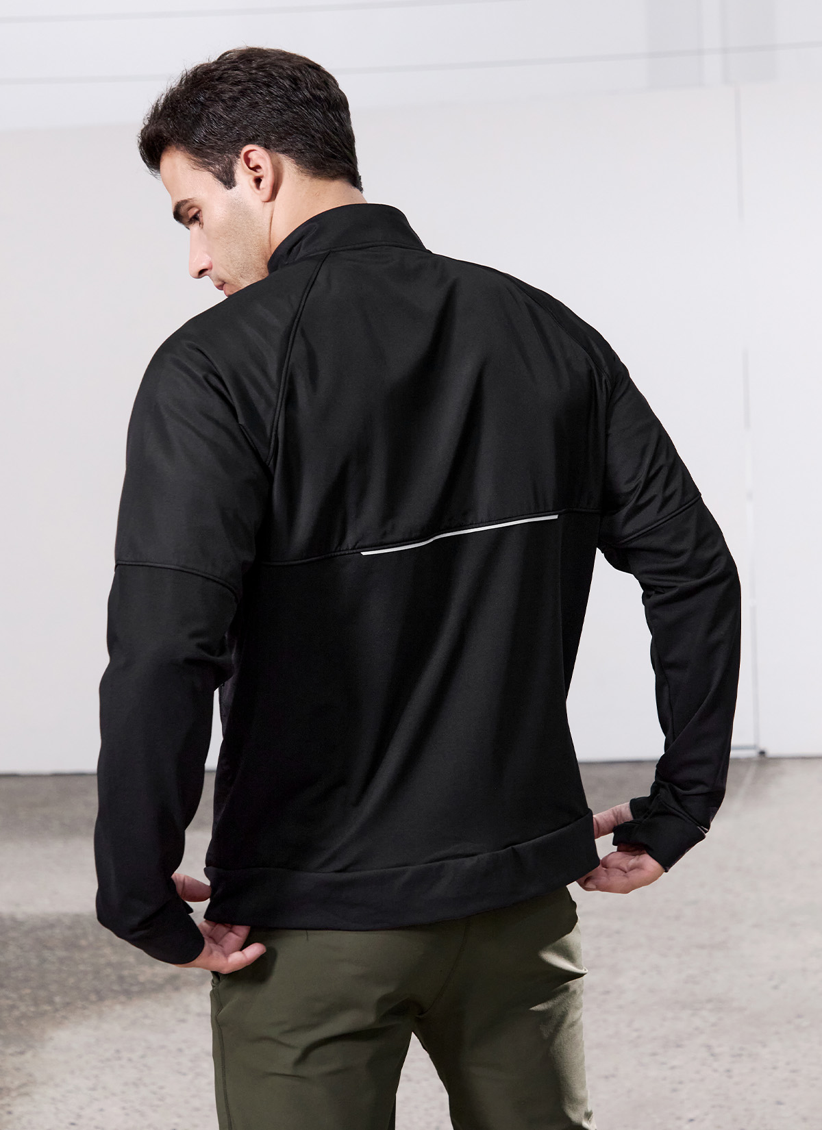Áo Khoác Nam RX Jersey Mix Warm Zip-Up - XWMGJ01J3 - Ảnh 4