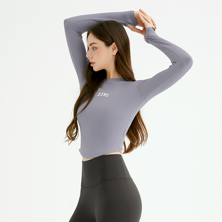 Áo Cotton Like Finger Hole Long Sleeve - XT4368G