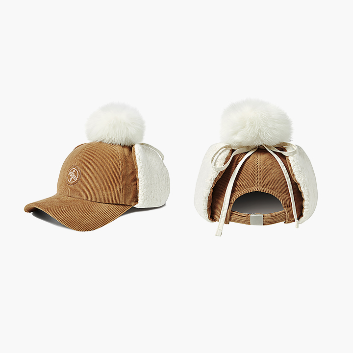 Corduroy earflap cap - XUK3AC1703