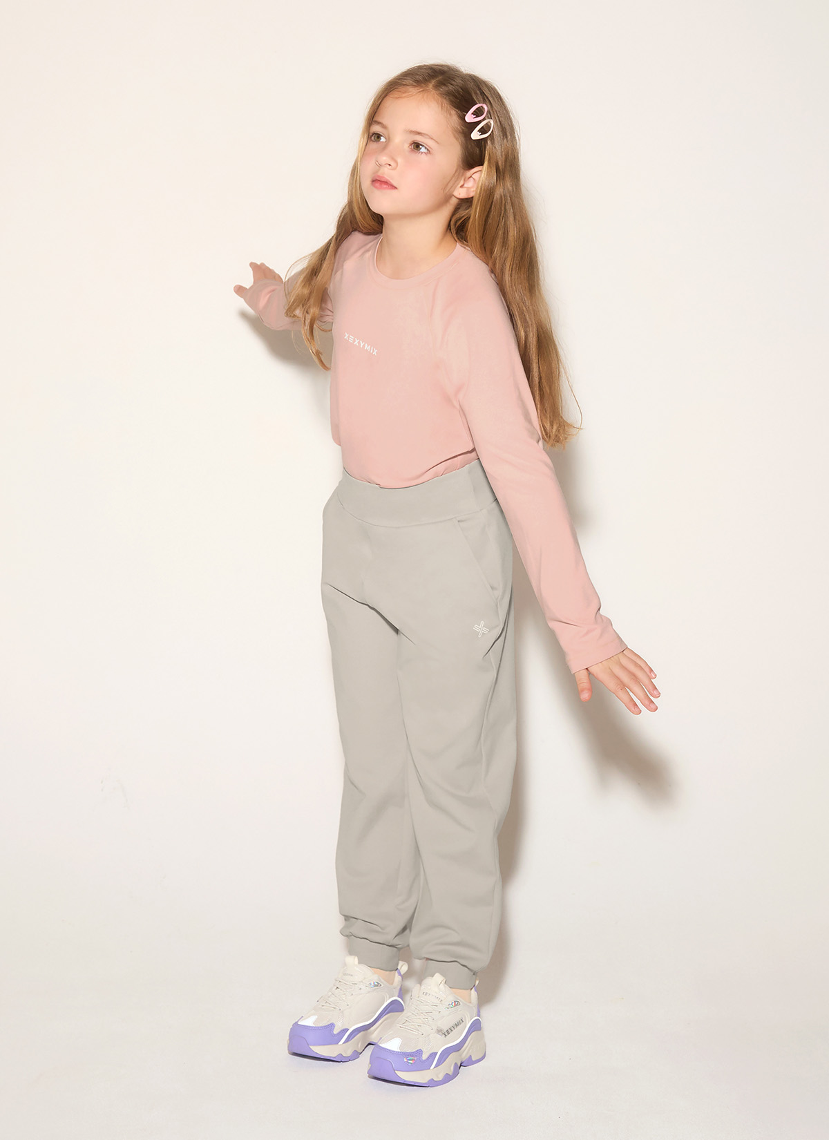 Gela Kids Fleece Jogger Pants - XKFTP03H4 - Ảnh 6