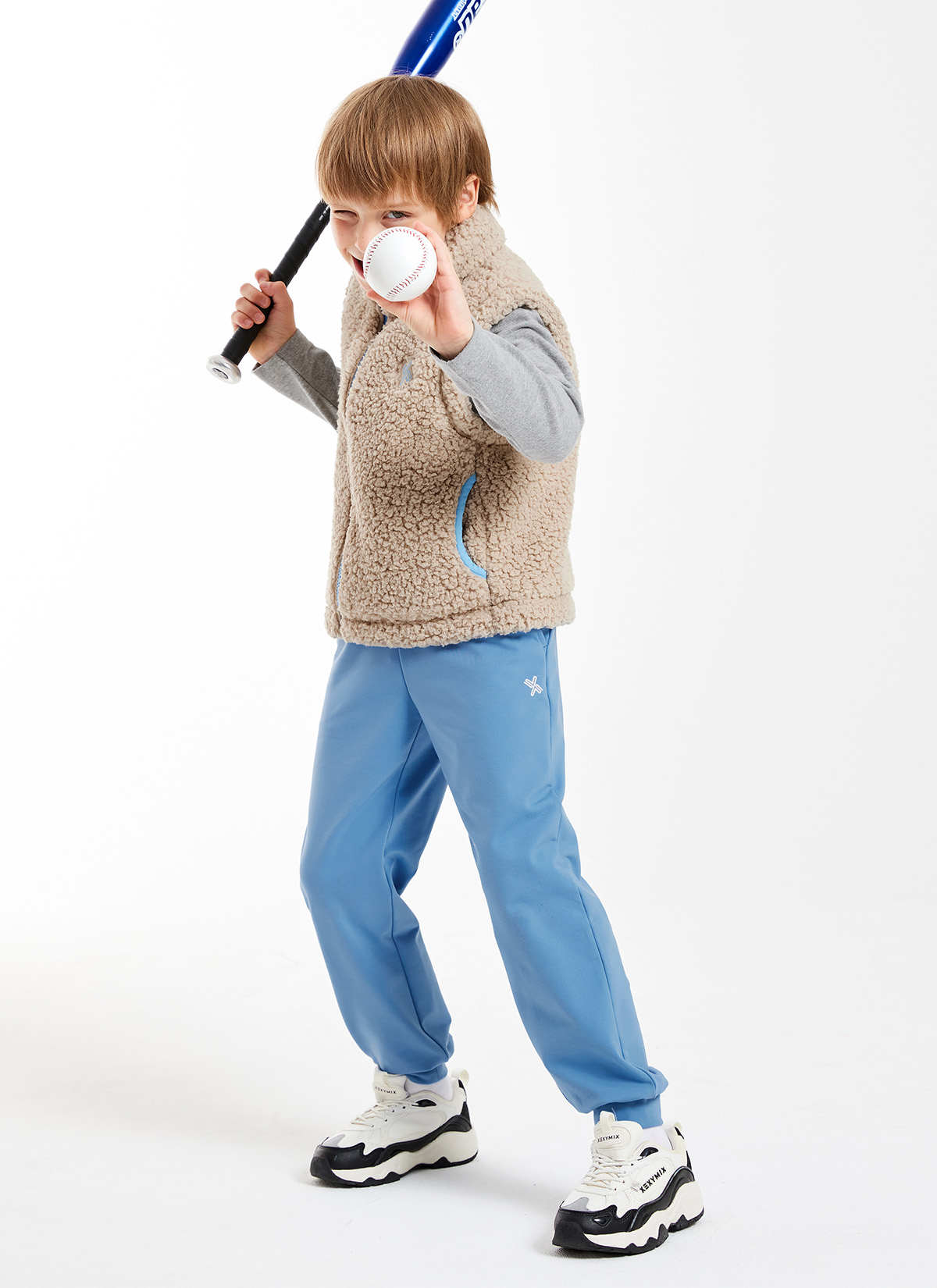 Gela Kids Fleece Jogger Pants - XKFTP03H4 - Ảnh 18