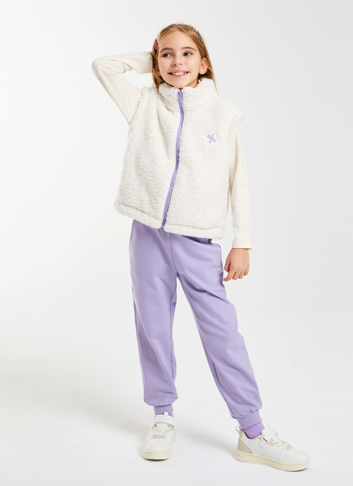 Gela Kids Fleece Jogger Pants - XKFTP03H4 - Ảnh 31