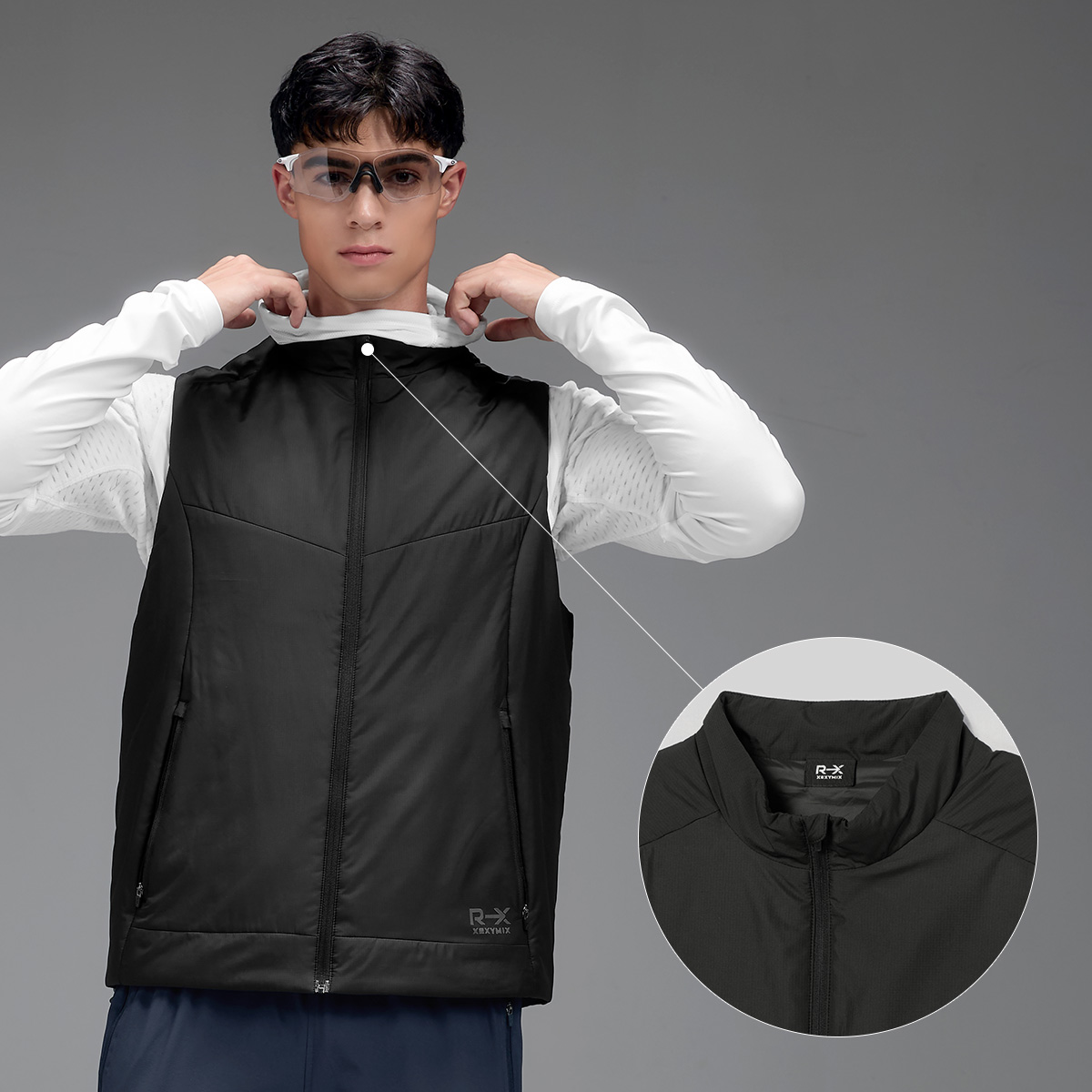 Áo phao gile RX Men's Padded Vest - XMK3VP1003