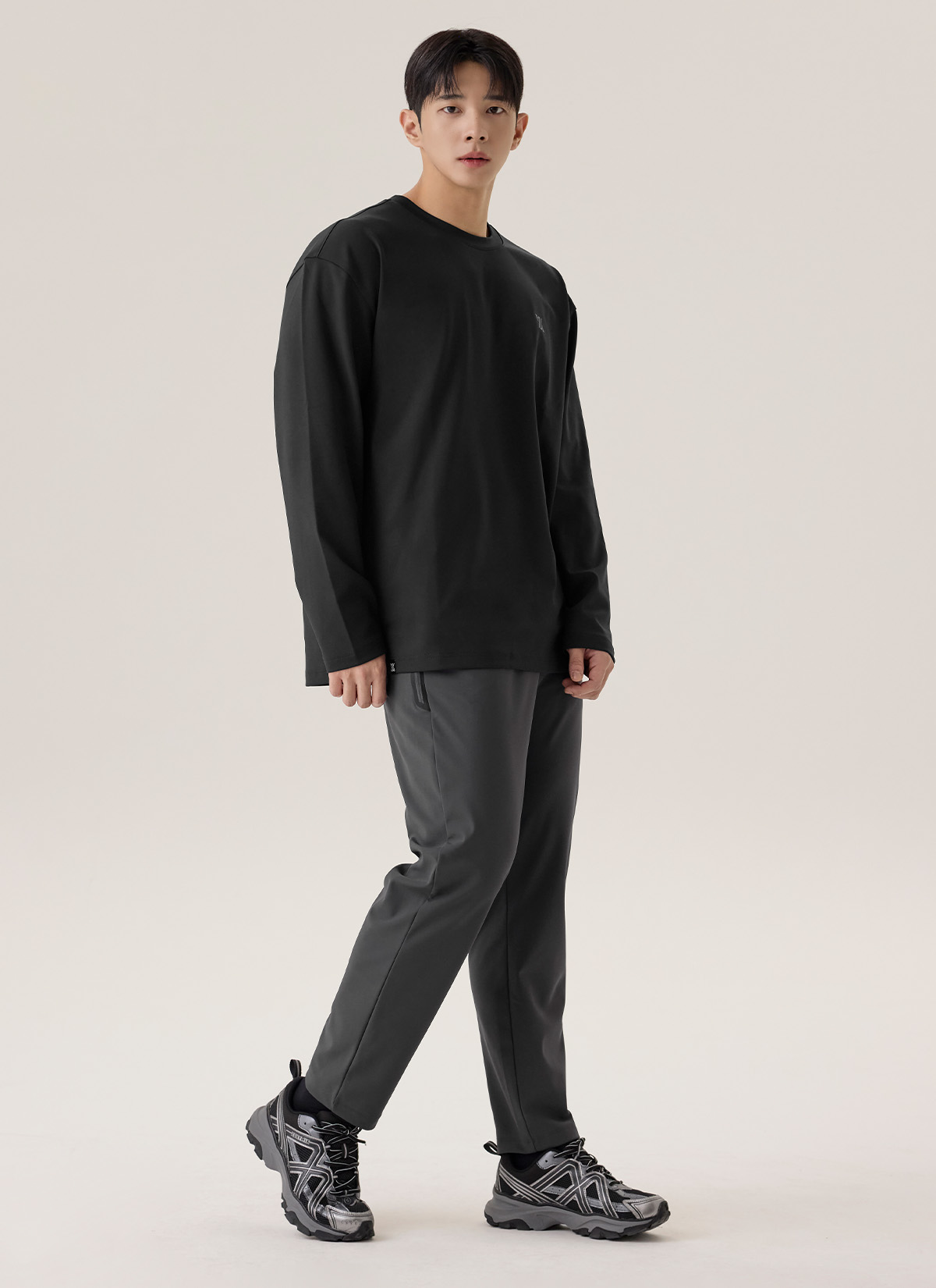 Áo dài tay nam Softmotion Men's Overfit Long Sleeve - Ảnh 13