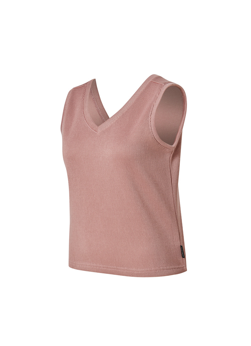 Áo sát nách Cozy V-neck Sleeveless - XFK3TE1104 - Ảnh 16