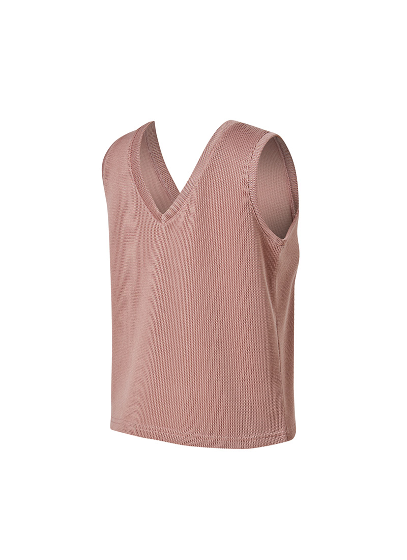 Áo sát nách Cozy V-neck Sleeveless - XFK3TE1104 - Ảnh 17
