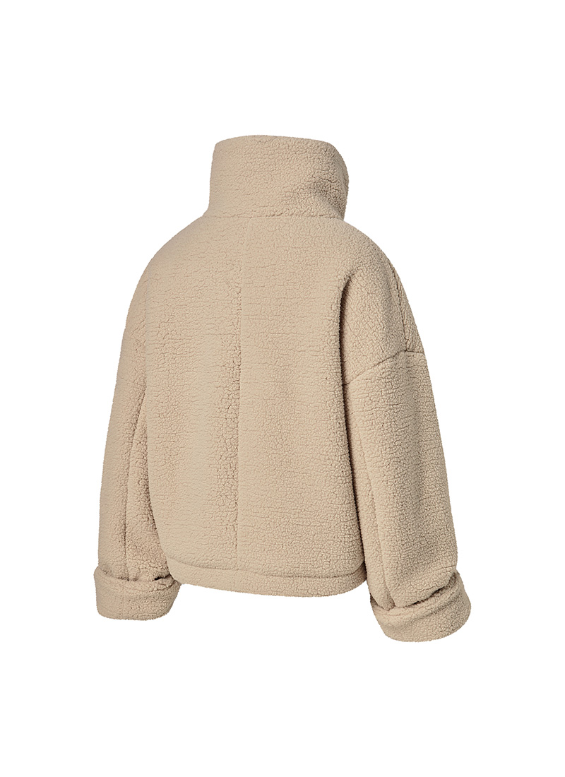 Áo 2 mặt Sherpa Woven Reversible Padded Jacket - XFK4JL1122 - Ảnh 11